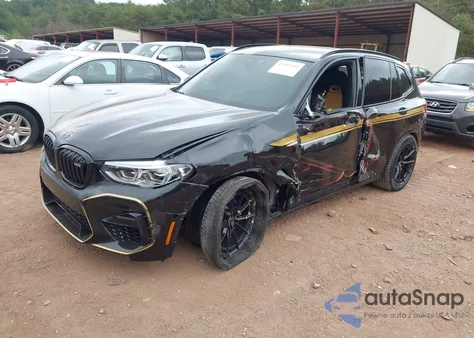2020 BMW X3 M Competition from USA, damaged, VIN 5YMTS0C0XLLA58018